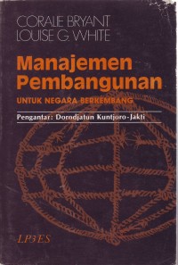 Image of Manajemen Pembangunan: untuk Negara Berkembang