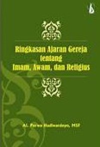 Image of Ringkasan Ajaran Gereja tentang Imam, Awam, dan Religius